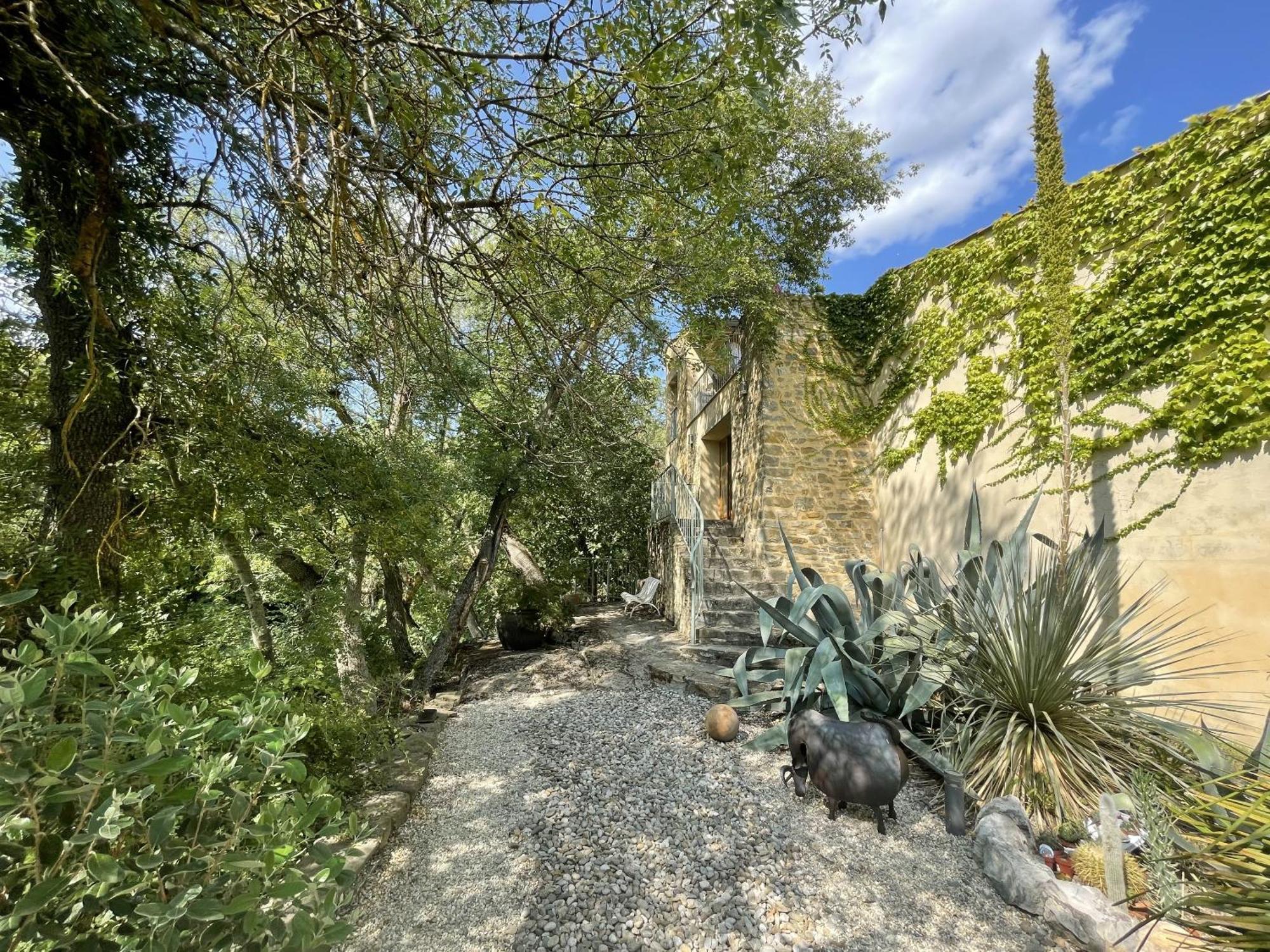 Le Domaine De La Tuilerie - Gite De Charme En Bord De Riviere Avec Piscine Servies-en-Val 外观 照片
